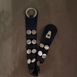 Black and Silver Women's Belt